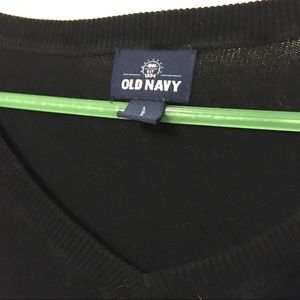 Old Navy V Neck Black Sweater